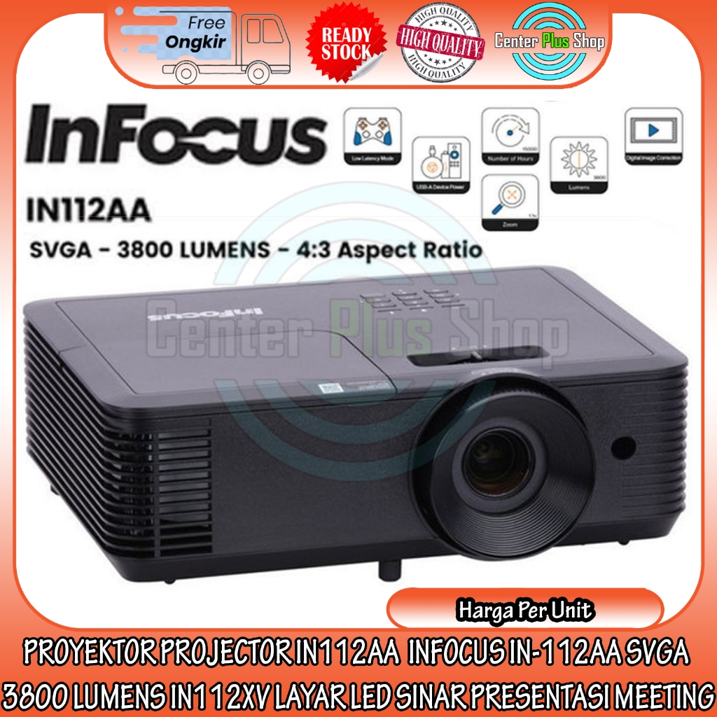 Jual PROYEKTOR PROJECTOR IN112AA INFOCUS IN-112AA SVGA 3800 LUMENS ...