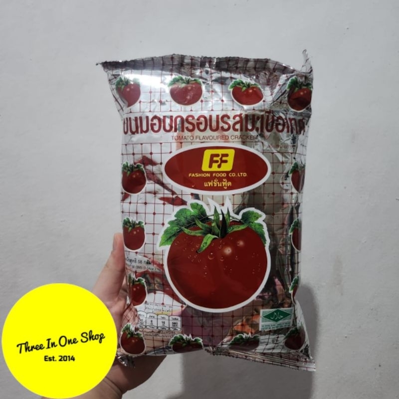 Jual [READY STOCK] FF Tomato Crackers/Snack Tomat Thailand 58g | Shopee ...