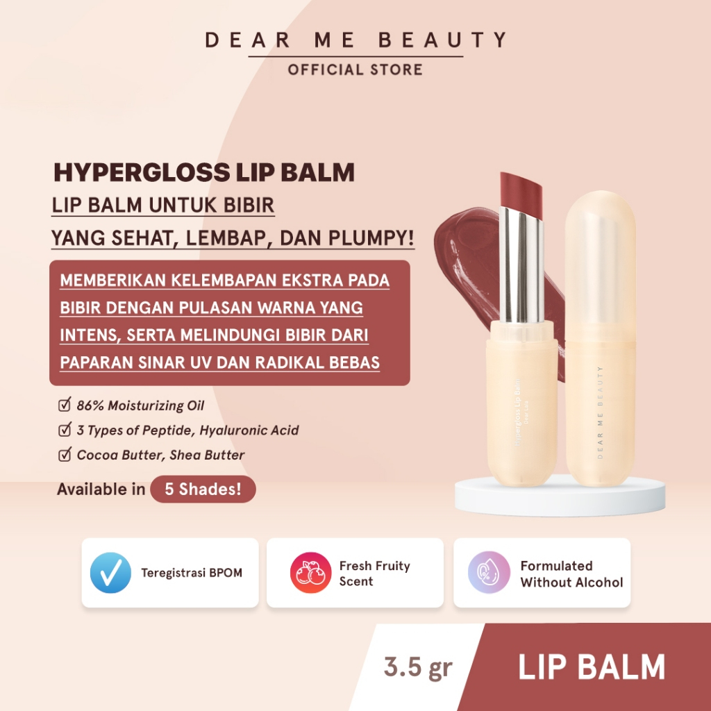 Jual Dear Me Beauty Hypergloss Lip Balm Lip Balm Viral tik tok Lip
