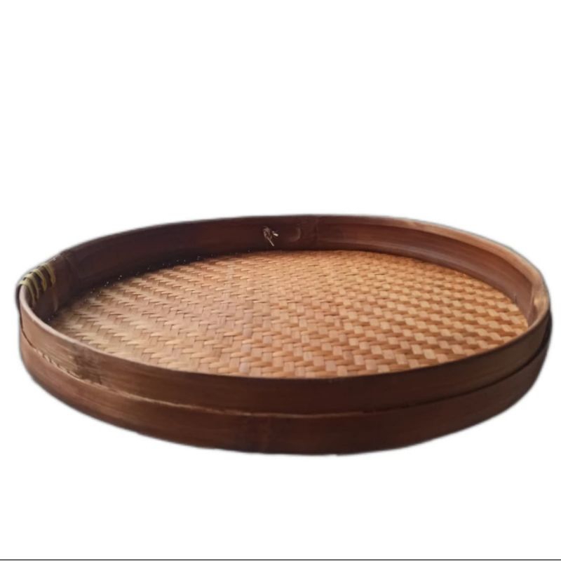 Jual Tampah Bambu Jawa / Tampah Bambu Pinggiran Tinggi Diameter 52 cm ...