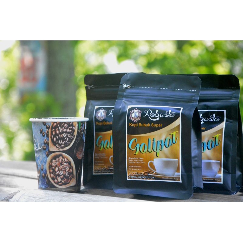 Jual kopi bubuk ROBUSTA terbaik paling enak di malang | Shopee Indonesia