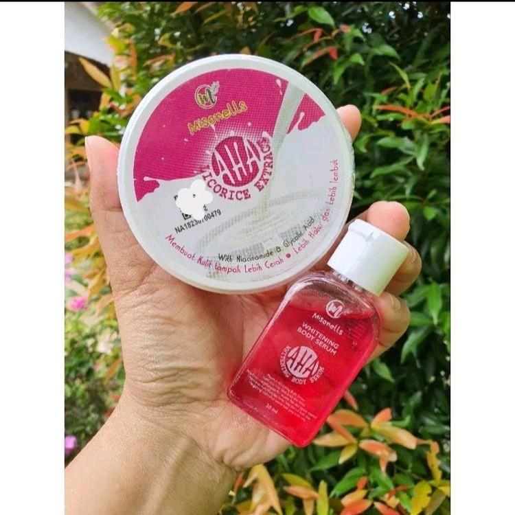 Jual MISONELLS BLEACHING AHA BODY SERUM/BLEACHING VIRAL/ORIGINAL100