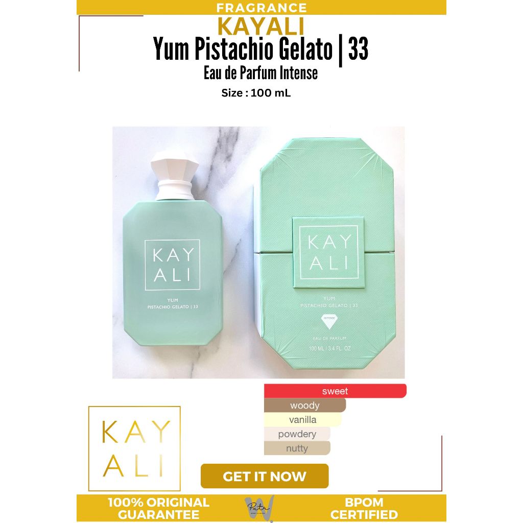 Jual KAYALI Yum Pistachio Gelato 33 Eau de Parfum Intense EDP