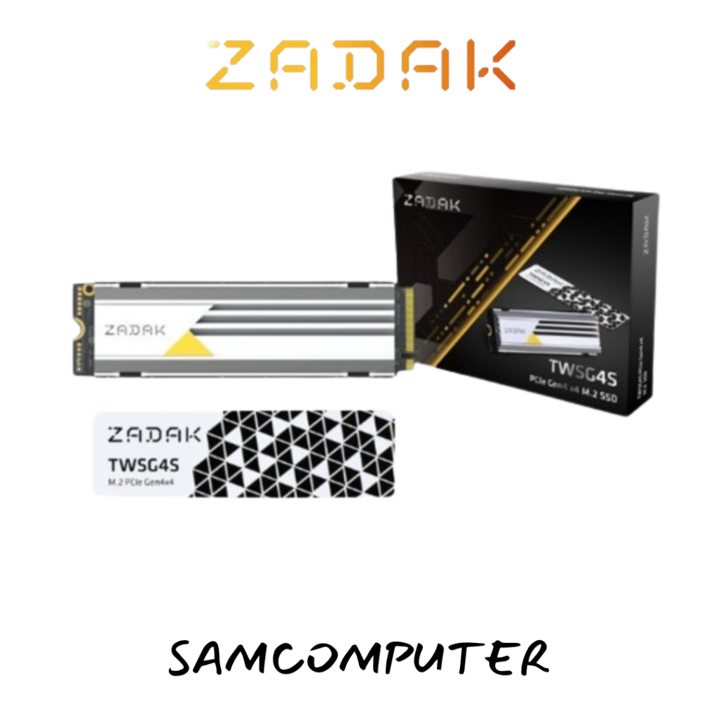 Jual Zadak TWSG4S 512GB M.2 NVME PCIe Gen4 X4 With Heatsink Shopee