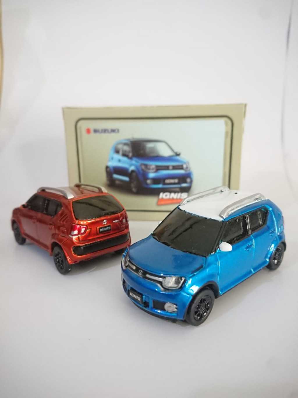 Diecast Mobil Suzuki Ignis Skala Miniatur IGNIS, Replika BISA  CUSTOM WARNA&PLAT