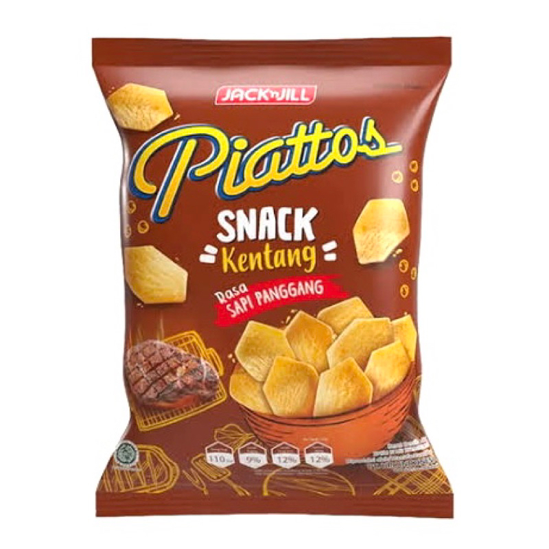 Jual Piattos Keripik Kentang (3 Varian Rasa) (75g) | Shopee Indonesia