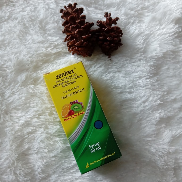 Jual ZENIREX | ZENIREX SIRUP 60ML | EXPECTORANT | RASA TUTTI FRUTTI ...