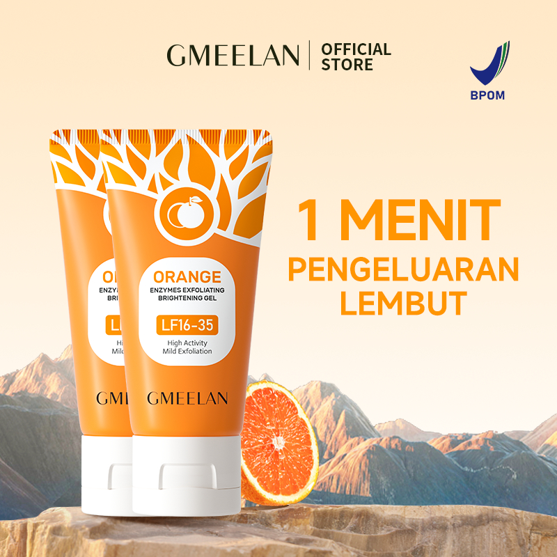 Jual GMEELAN 2PCS Set 1 Minute Exfoliating Gel 50g + Pemutih Wajah Lazy