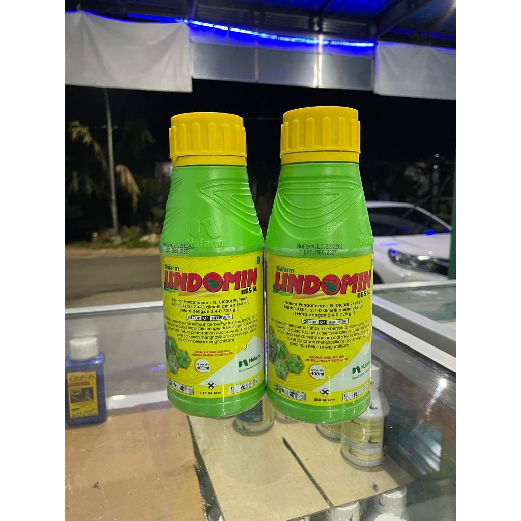 Jual Lindomin 865 SL - 400 ml (Herbisida) | Shopee Indonesia