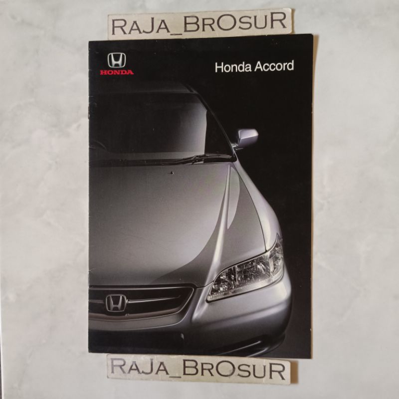Jual Poster Brosur Katalog Booklet Jadul Lawas Honda Accord Vti