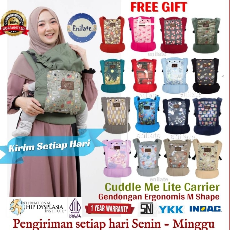 Jual Cuddle Me Lite Carrier Ssc Ergonomis Gendongan Bayi Aman Baby