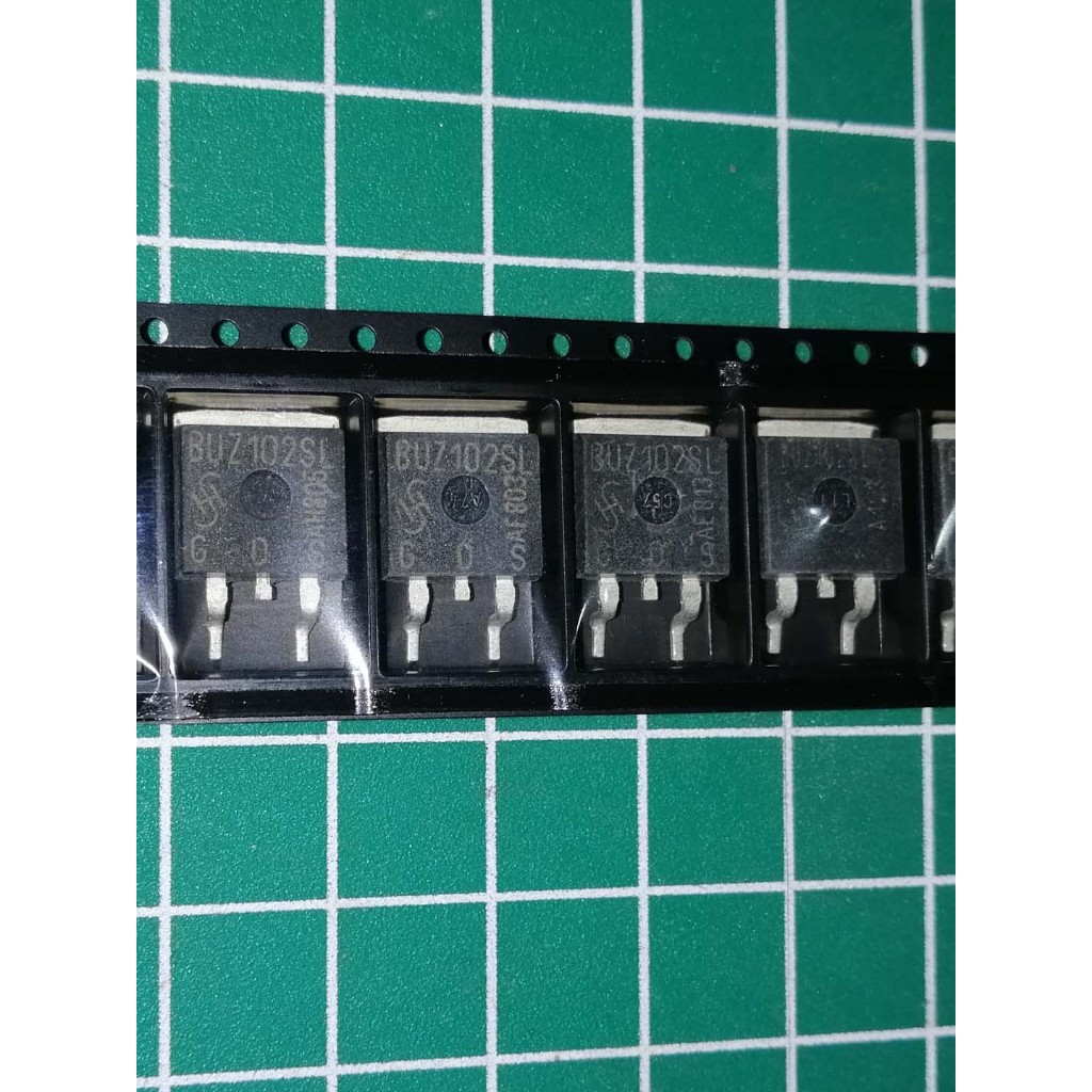 10x BUZ102SL / BUZ102S TO-263 MOSFET Transistors – New, Unbranded