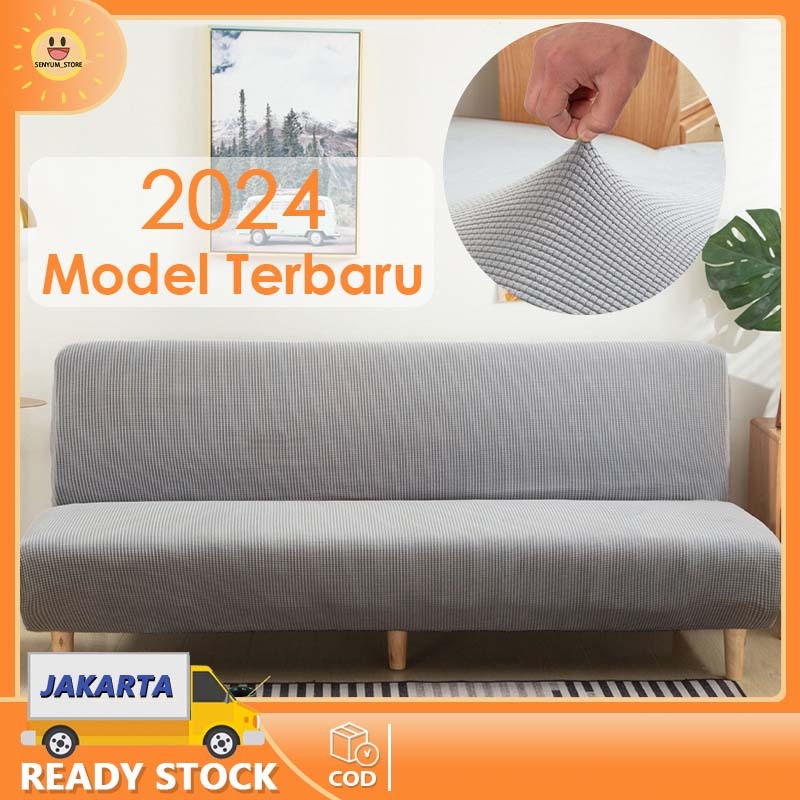 Jual Cover Sofa Bed Sarung Sofa Bed Tebal SOFA COVER ELASTIS Tahan ...