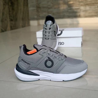Sepatu Running Pria Hitam Putih Free Box Terlaris