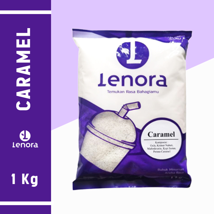 Jual Lenora Powder Caramel Bubuk Minuman1kg | Shopee Indonesia