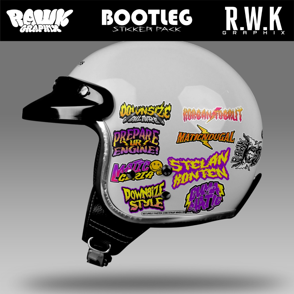 Jual Sticker Pack Permetikan Matic Ndugal Korban Tobrut Bahan Vinyl ...