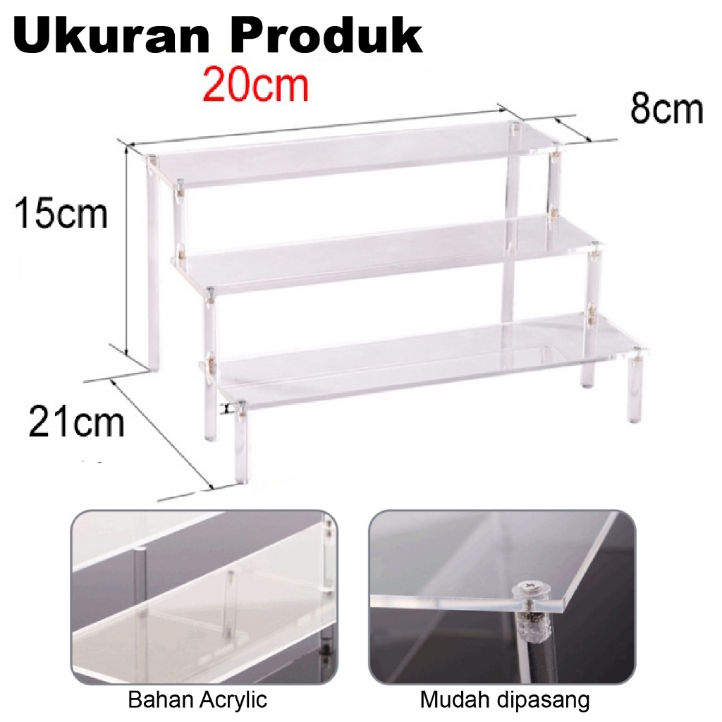 Jual Block City Display Action figure Acrylic Stand Display Dudukan ...