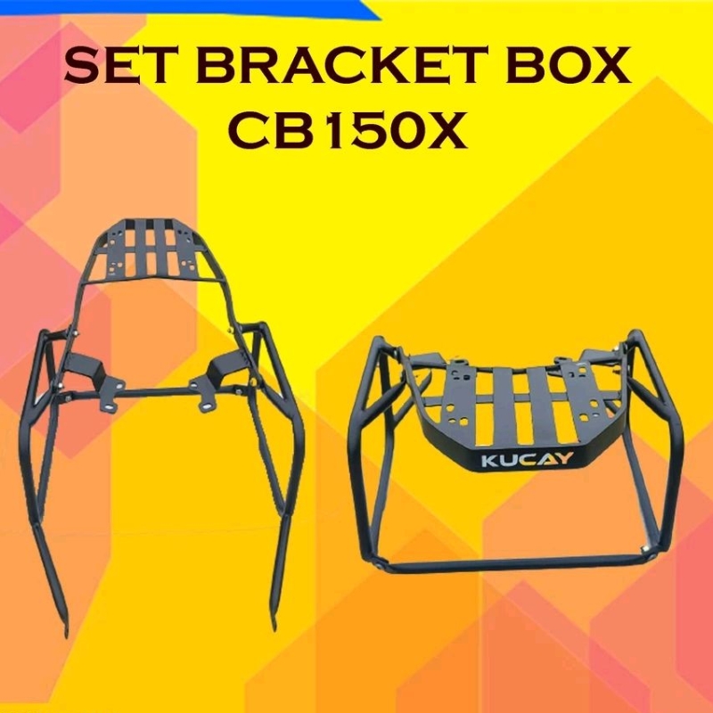 Jual Bracket box atas dan samping Honda CB150X II Kucay CB150x II ...