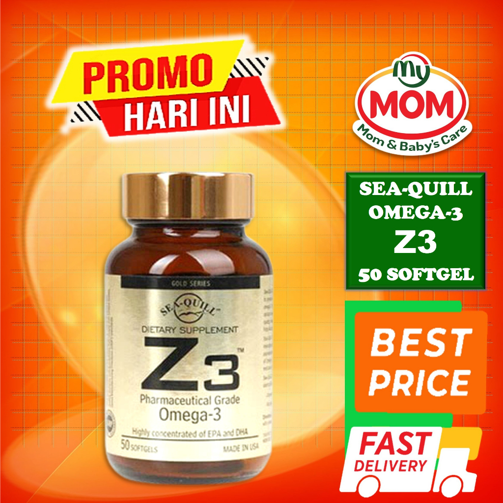 Jual SEA-QUILL Z3 Omega 3 50S - Sea Quill - Seaquill Omega 3 - Vitamin