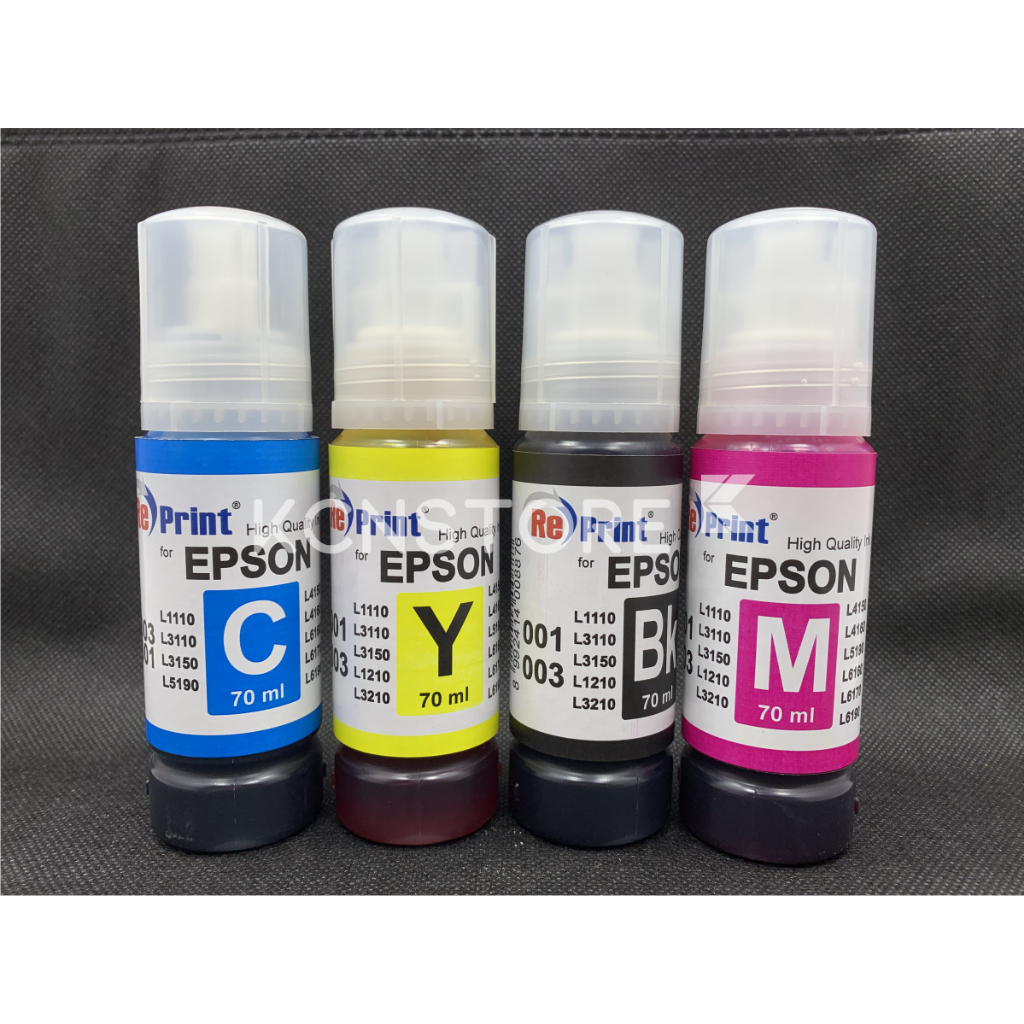 Jual Tinta Refill Epson 003 001 L3110 L3210 L5290 L14150 NON ORIGINAL ...
