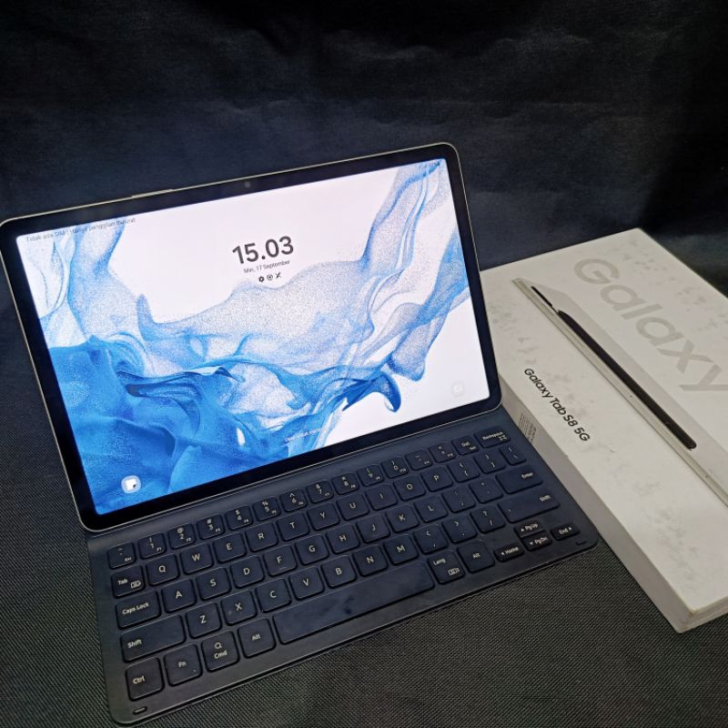 Jual samsung tab S8 5G set keyboard Shopee Indonesia