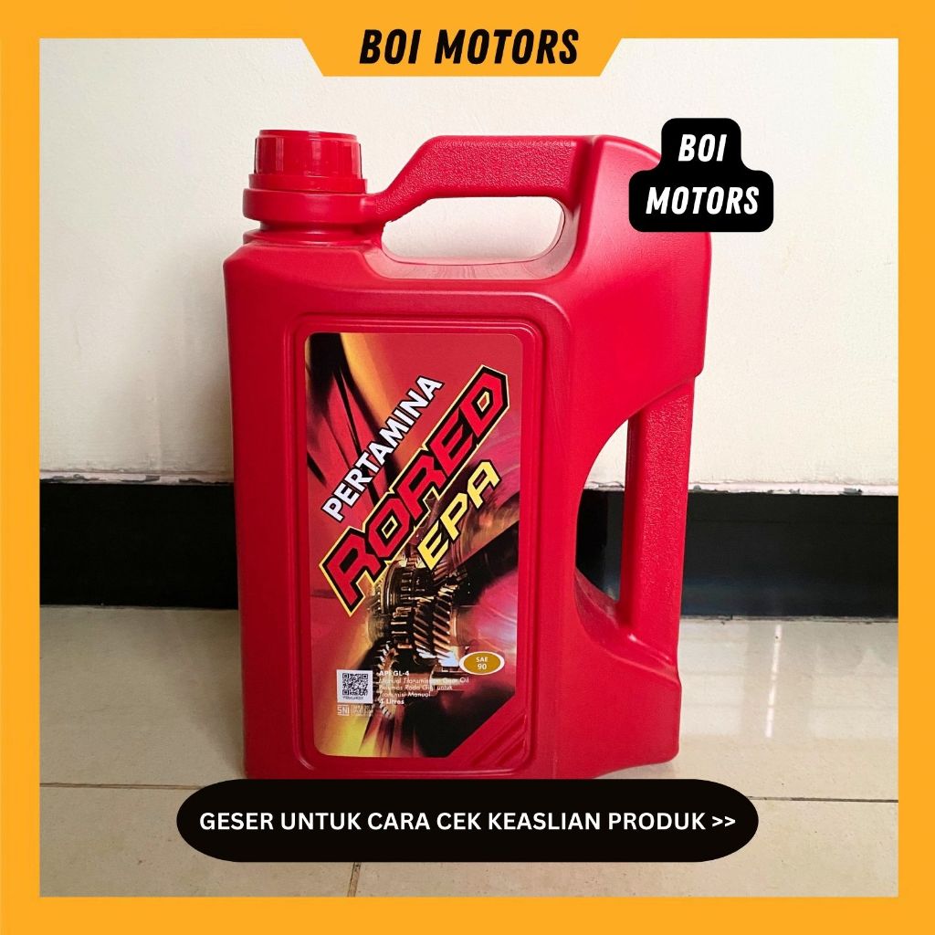 Jual [4 Liter] PERTAMINA RORED EPA 90 - 4 liter | Shopee Indonesia