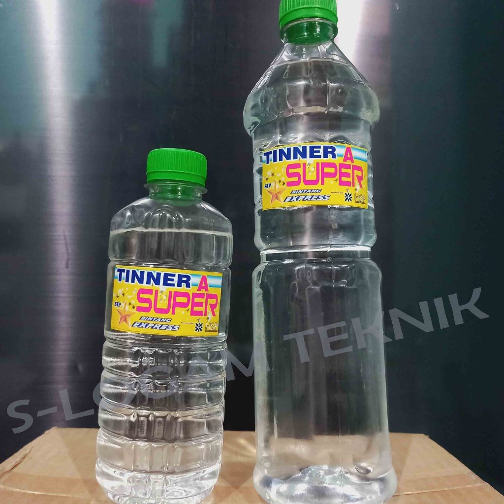 Jual Thinner Tiner Cat Botol Ecer ND A B Special Super 1lt 0.5lt ...