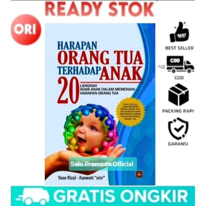 Jual Buku 20 Harapan Orang Tua Terhadap Anak 20 Langkah Anak Dalam ...