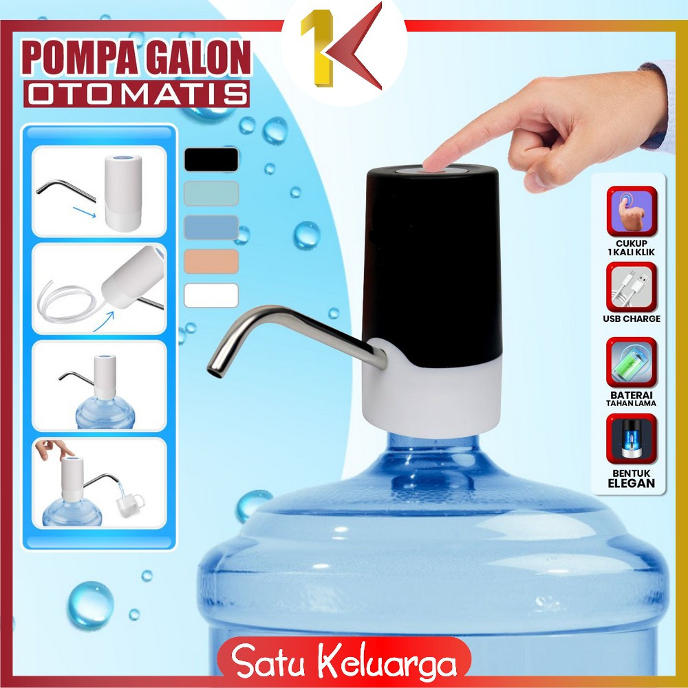 Jual Sk C739 Pompa Galon Automatic Elektrik Charge Usb Dispenser Air Minum Rechargeable Portable 1387