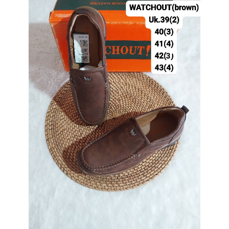 Watchout Sepatu Formal Detail Stitching main image 0