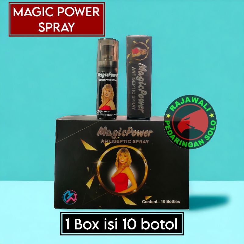 Jual MAGIC POWER SPRAY 1 BOX ISI 10 Botol SPRAY PRIA | Shopee Indonesia