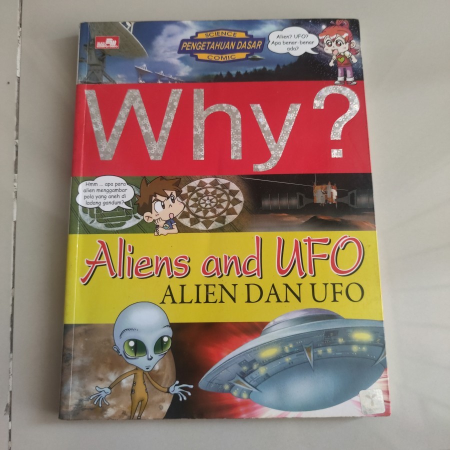 Jual BEKAS - Buku Komik Science Comic - Why Aliens and UFO - Alien dan ...