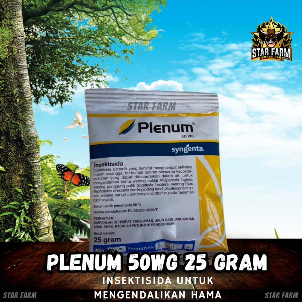 Jual Insektisida Plenum 50 Wg 25g pengendali hama - Star Farm | Shopee ...