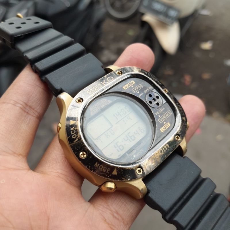 M725-5A00 SEIKO SCUBAMASTER（Jual Jam tangan pria SEIKO