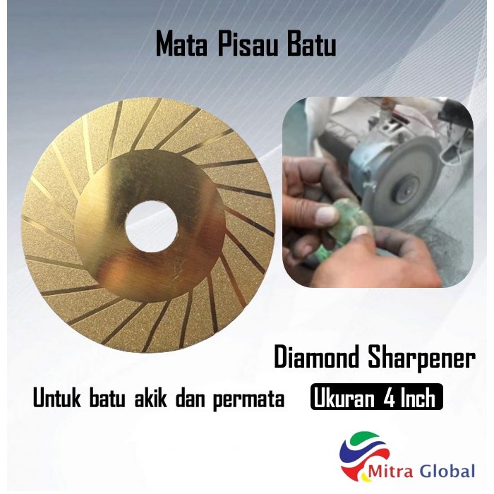 Jual Mata Pisau Potong Gold Emas Untuk Keramik Batu Granit Marmer Akik Inch Gerinda Diamond