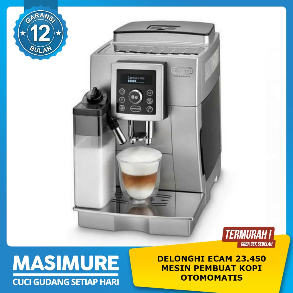 DELONGHI Mesin Kopi Otomatis ECAM 23.450 Garansi Resmi 1 Thn