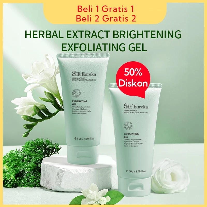 【Beli 2 Gratis 2】SHE Eureka Exfoliating Gel 50g Peeling Gel