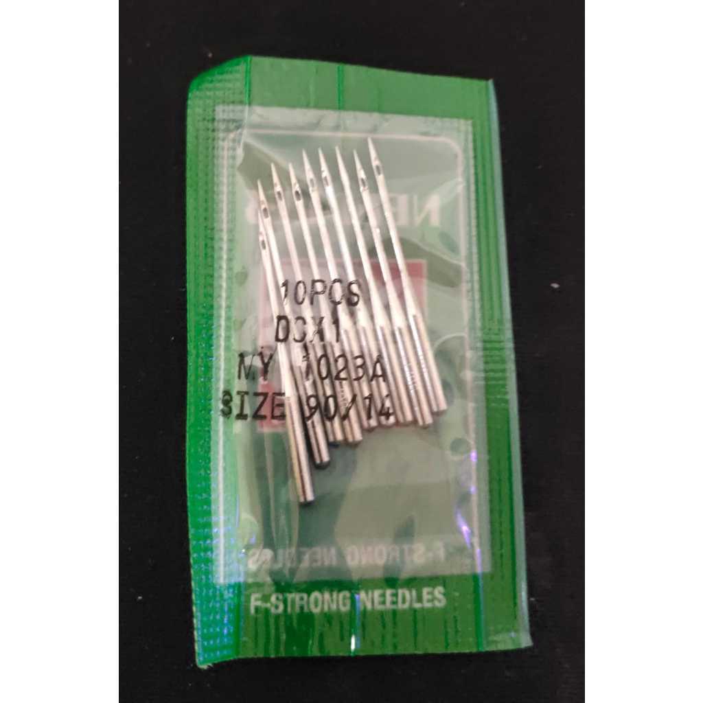 Jual Jarum Mesin Obras merk F-Strong DCX1 / Jarum Mesin Obras Listrik ...