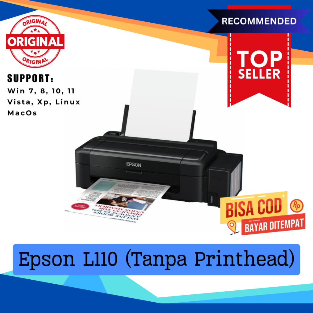 Jual Printer Epson l110 (Kosongan Unit) Tanpa Printhead | Shopee Indonesia