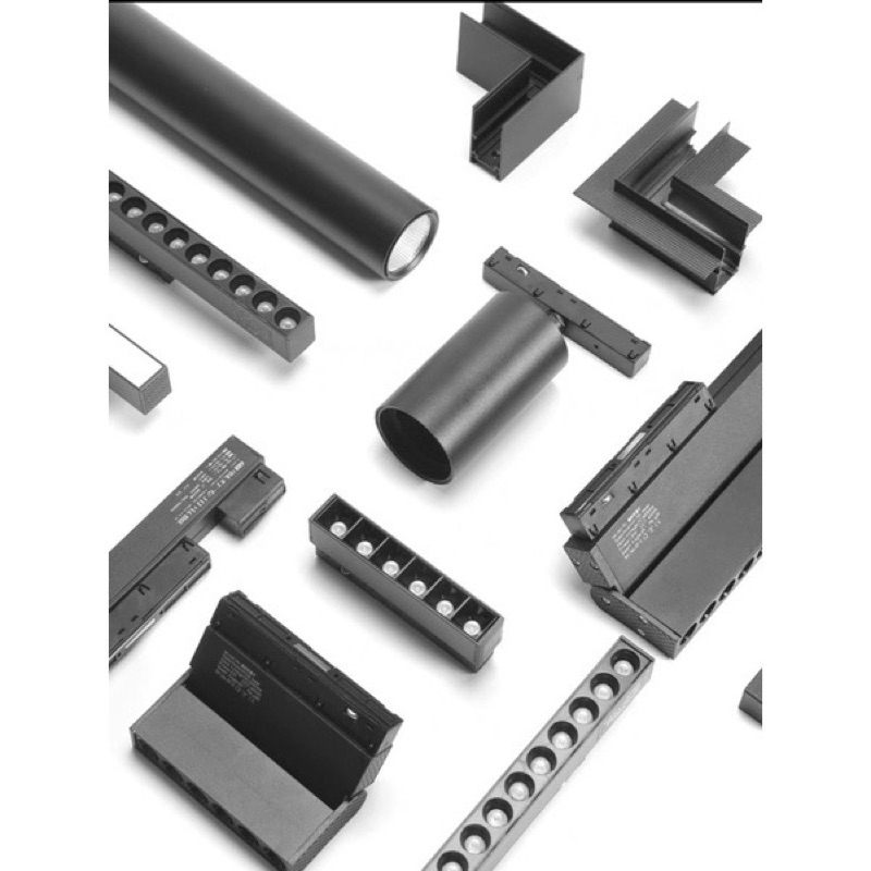 Jual Magnetic Track Lighting System - Linear LED Light 6801 | Shopee ...