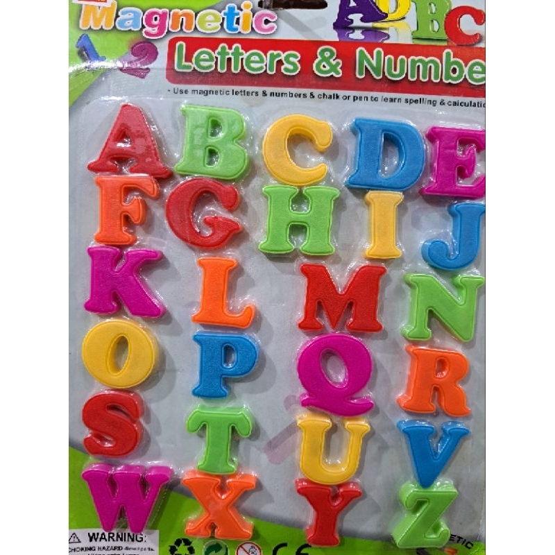 Jual Magnet Letters and Number (Magnet Huruf) | Shopee Indonesia