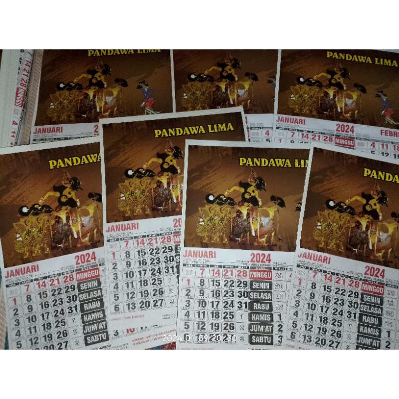 Jual Kalender Jawa 2024 Wuku Lengkap | Shopee Indonesia