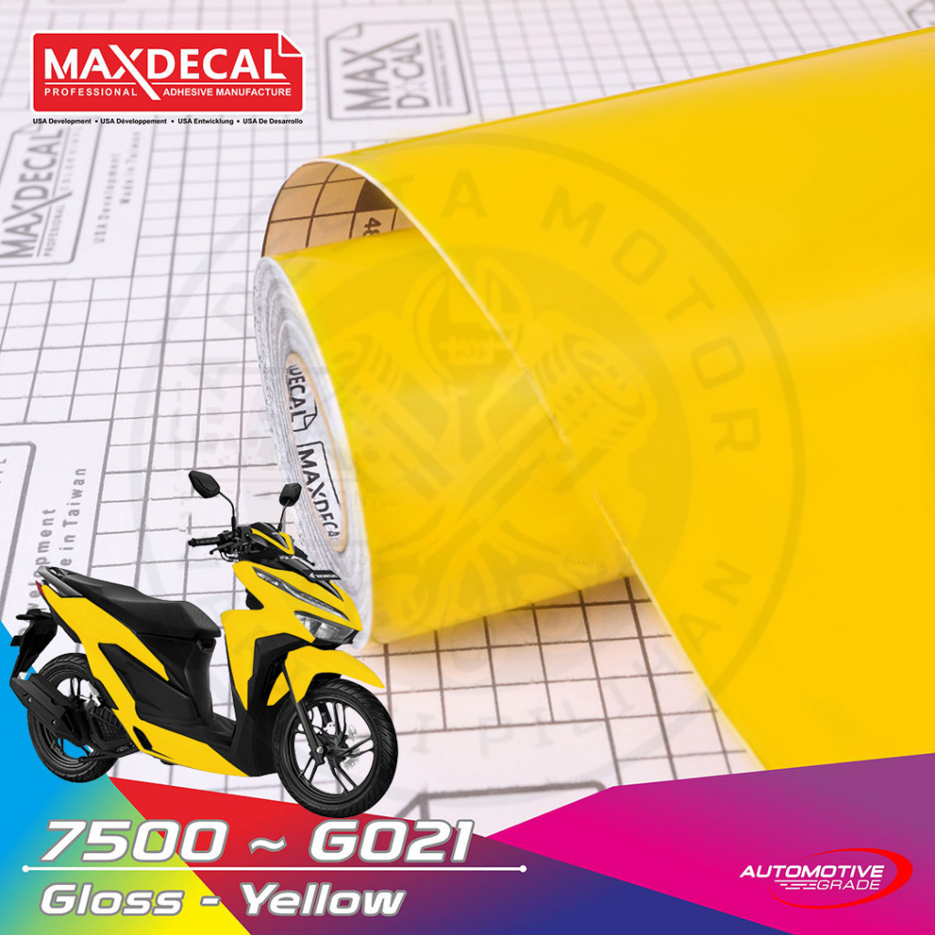 Jual Sticker Stiker Skotlet Wrapping Vinyl Maxdecal Max Decal 7500 G021