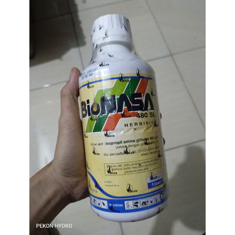 Jual Herbisida Bionasa 480 Sl 1 Liter Pembasmi Akar Rumput Sistemik