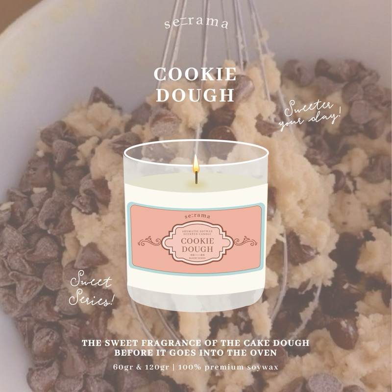 Jual Serama Scented Candle Bakery Shop Series 100 Soywax Lilin