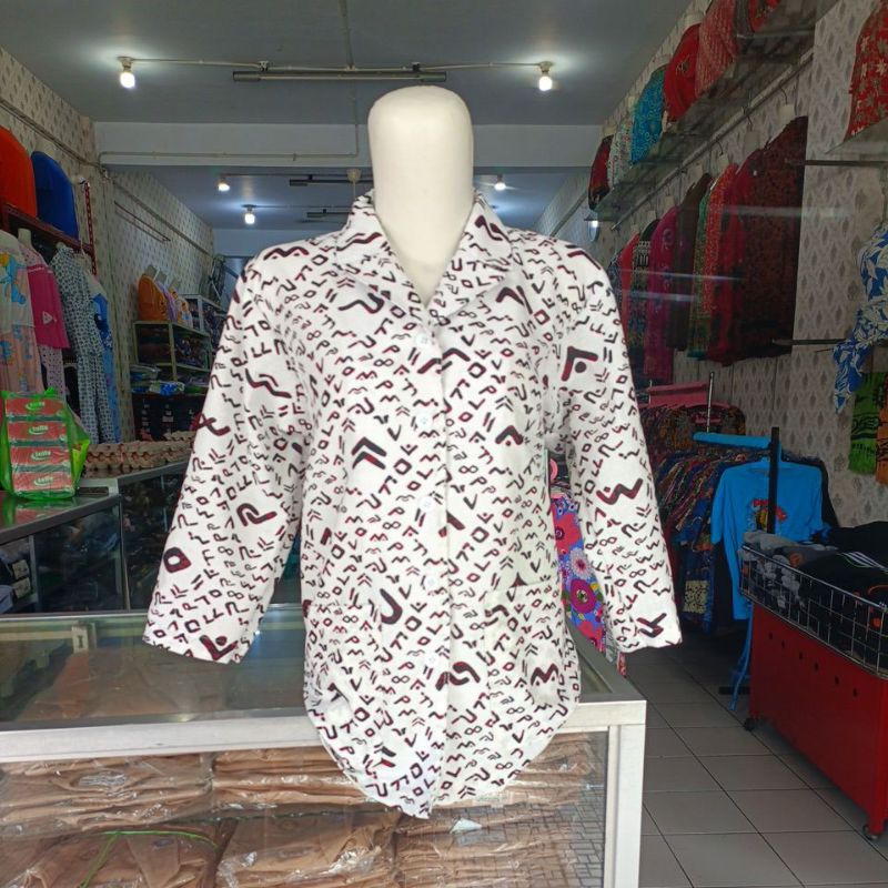 Jual Batik Khas Makassar Lontara Shopee Indonesia
