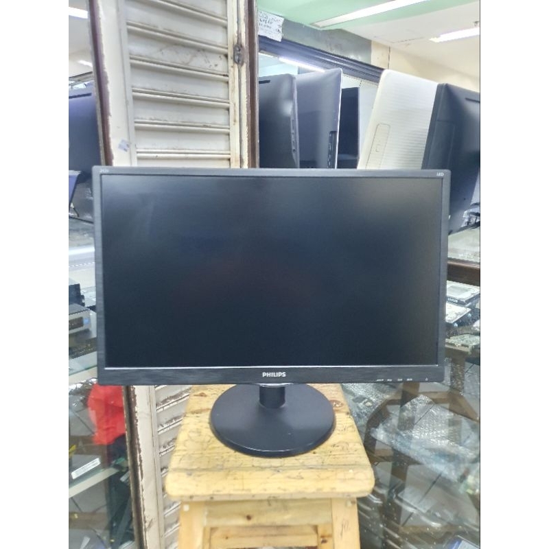 Jual Monitor Led Philips V Q Inch Hdmi Resolusi Full Hd Mulus Like New Shopee Indonesia