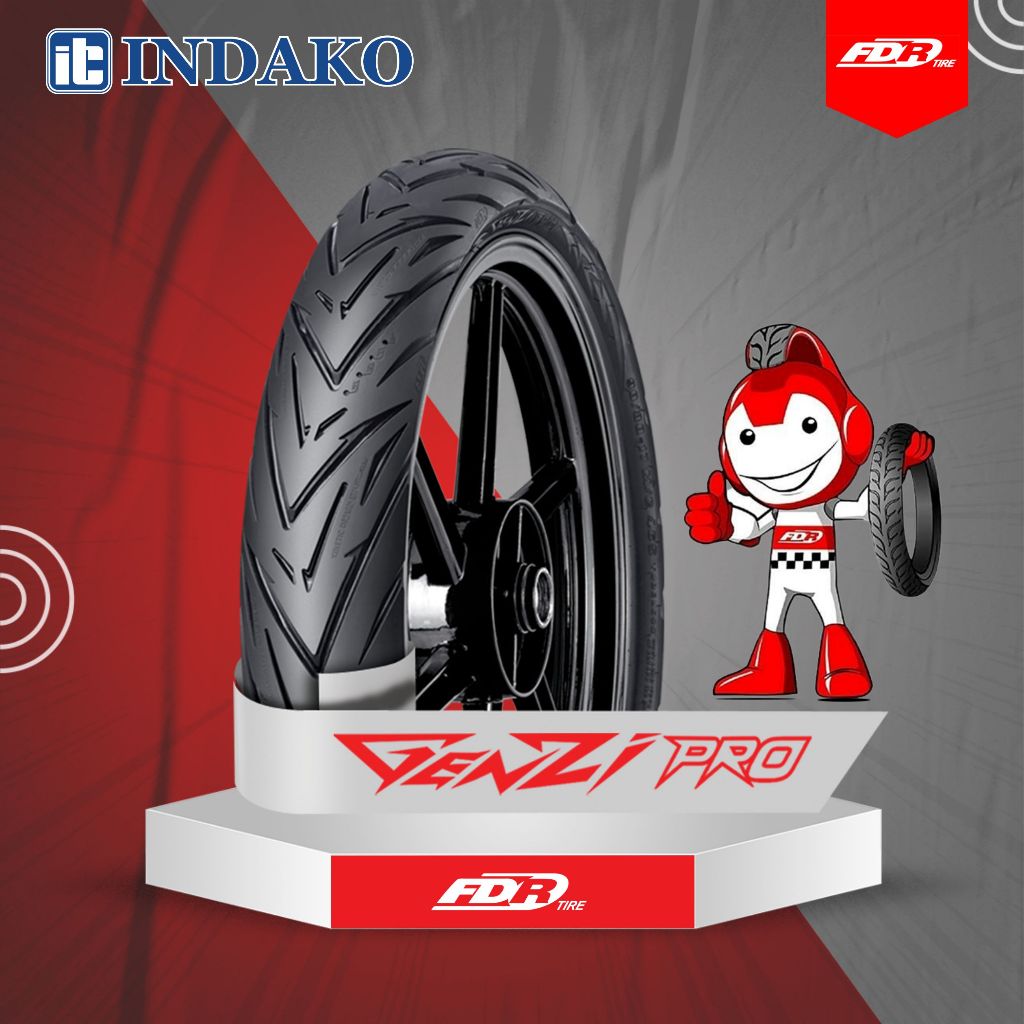 Jual FDR TL GENZI PRO RING 14 Ban Motor Tubeless | Shopee Indonesia