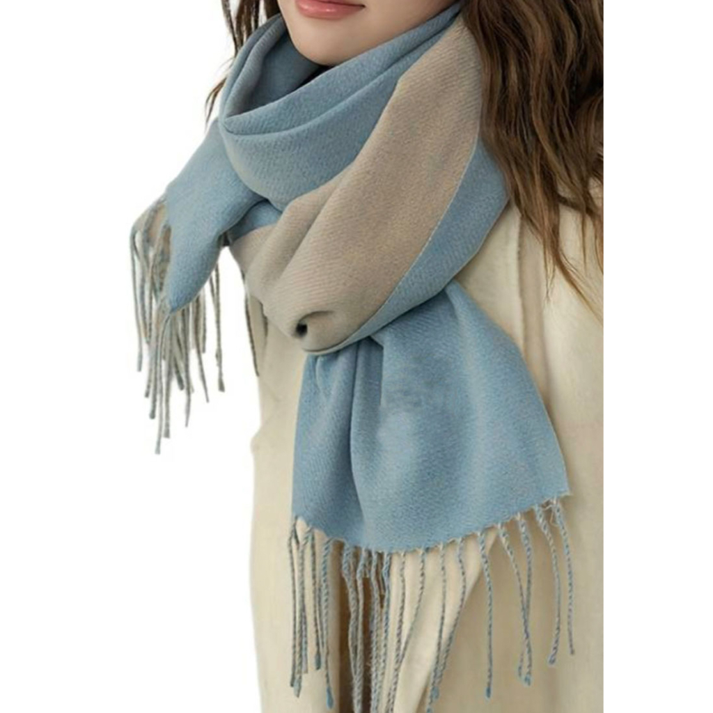 Sciarpa Reversibile Lorenzo Cana In 100% Cashmere – 70x200 Cm, Double Face, Morbida E Leggera, Made In Germany Con Lana Nepalese