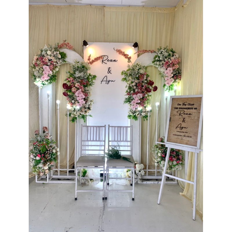 Jual Sewa dekorasi lamaran Shopee Indonesia